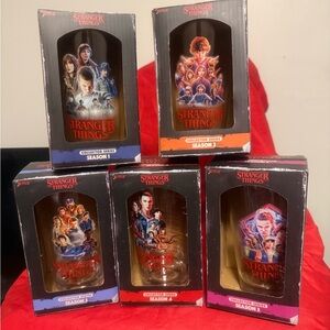 Stranger Things Collector Series Glass Set